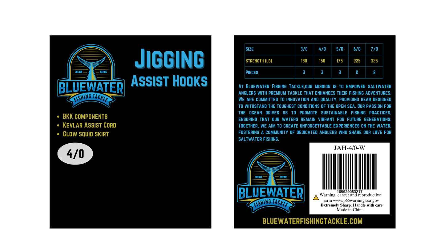 Jigging Assist Hooks